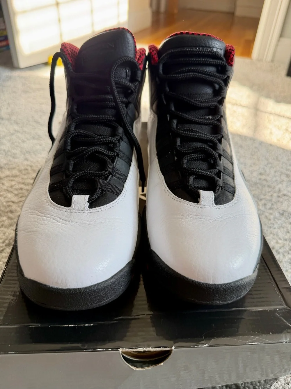 Air Jordan Retro 10 White/Black/Red